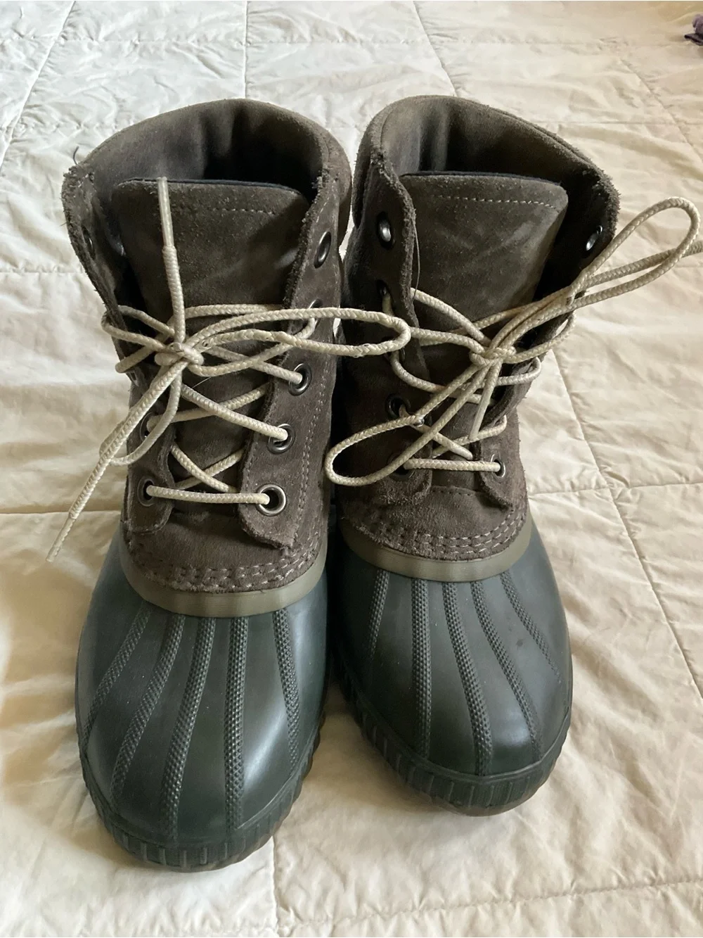 Sorel Brown and Olive Waterproof Boot